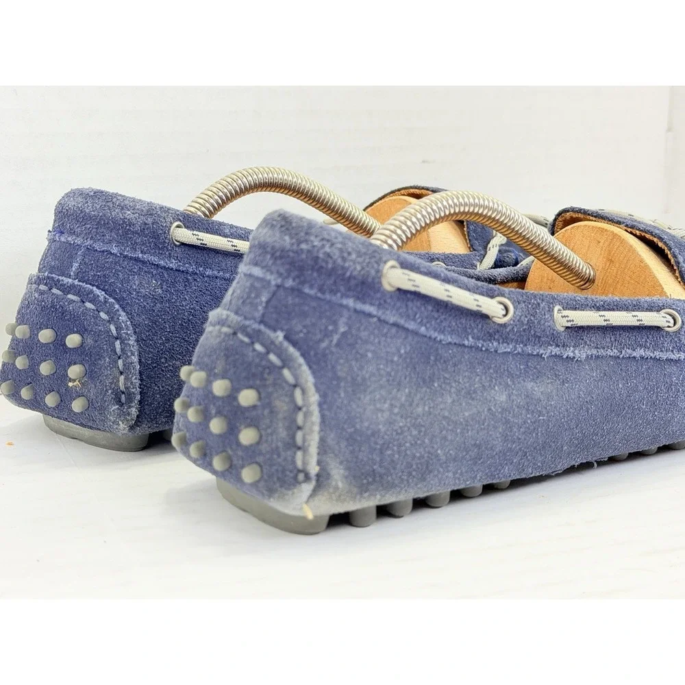 Cole Haan Gunnison II Blue Suede Driving Loafers Men's‎ 11D C12807 Moc Toe